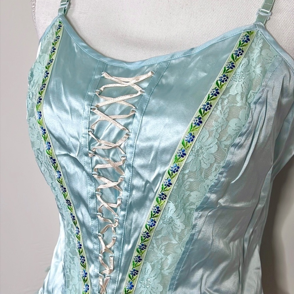 Moda International Silk Corset Top